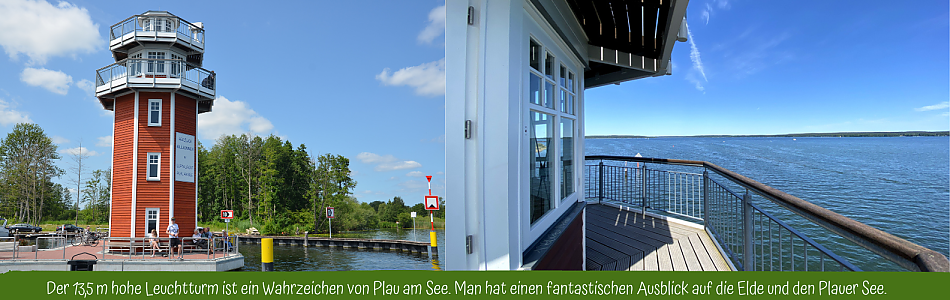 Der Plauer Leuchtturm - Radtour Der Plauer Leuchtturm - Radtour